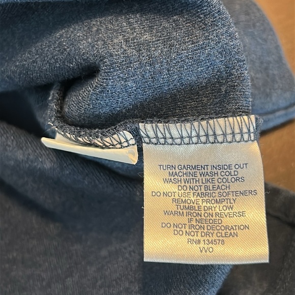 Vineyard Vines 1/4 Snap Button Blue Pink Pullover Size S - Picture 11 of 13